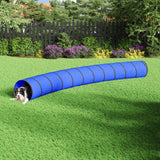 VidaXL Hundetunnel Ø 55x500 cm Polyester blau