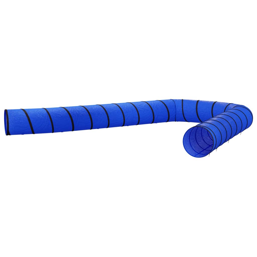 Vidaxxl Hundetunnel ø 55x1000 cm Polyester blau