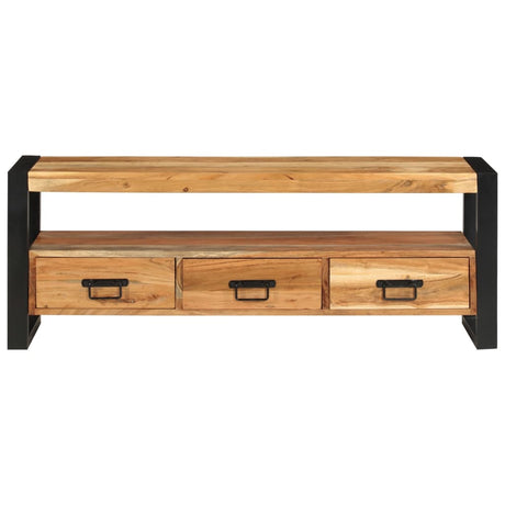 Vidaxl tv-meubel 120x30x45 cm massief acaciahout