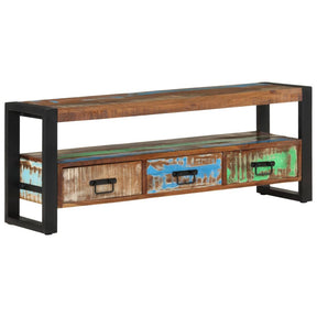 Vidaxl tv-meubel 120x30x45 cm massief gerecycled hout