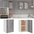 Vidaxl bovenkast lyon 39,5x31x60 cm grijs sonoma eikenkleurig