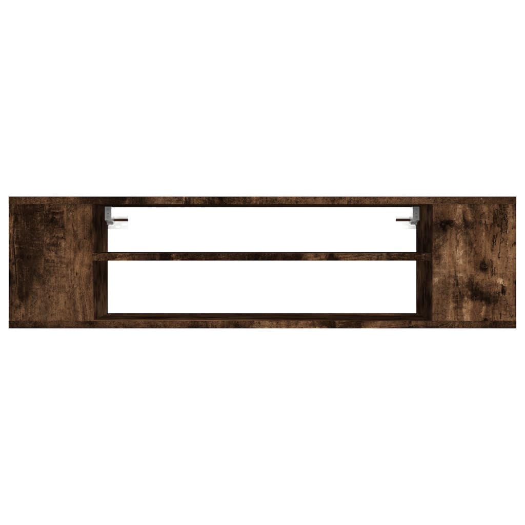 Vidaxl tv-hangmeubel 100x30x26,5 cm bewerkt hout gerookt eikenkleurig