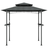 Vidaxx Grillüberdachung 240x150x243 cm Stahl Anthrazit