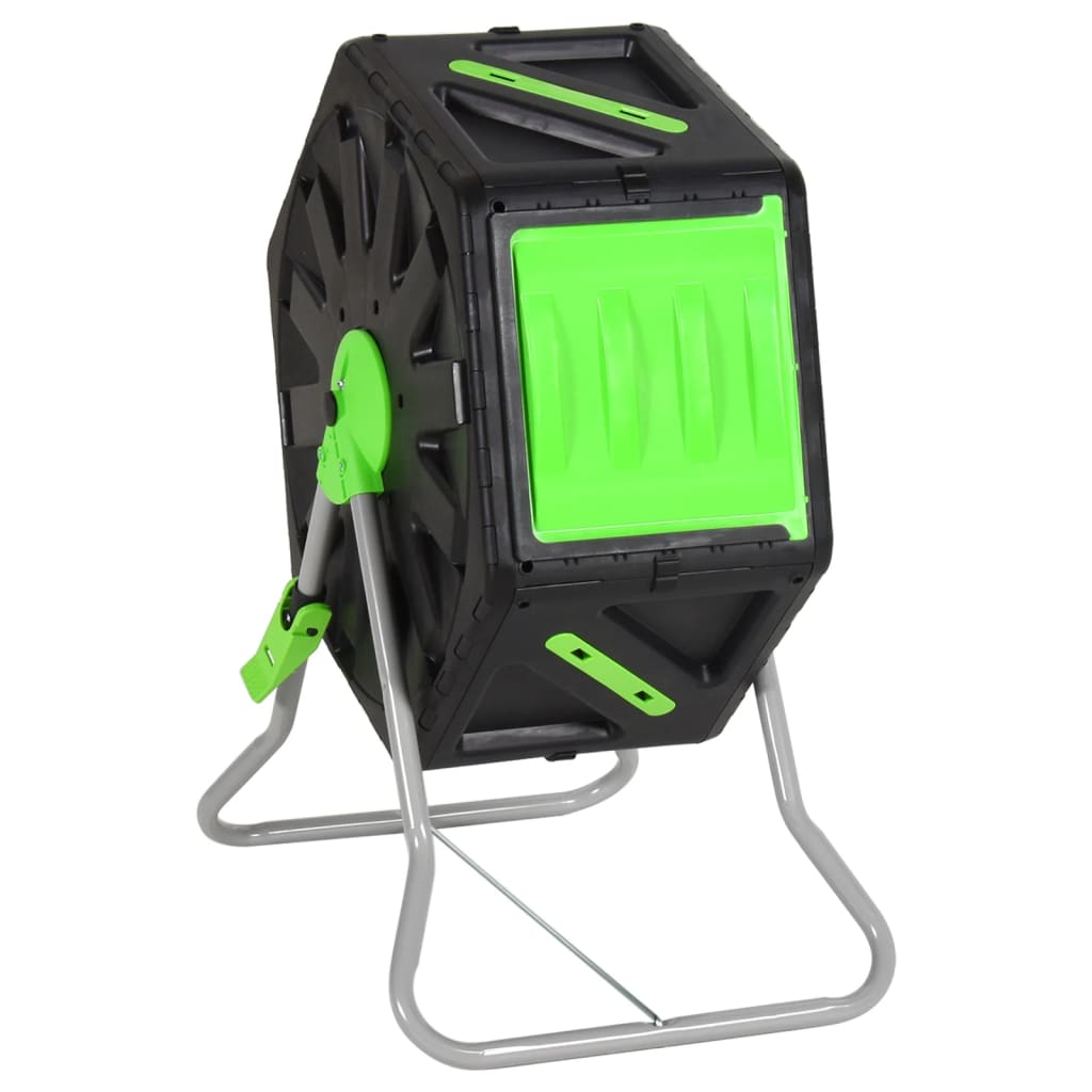 Vidaxx Komposttrommel 70 l 60x43x74 cm Polypropylen