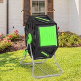 Vidaxx Komposttrommel 70 l 60x43x74 cm Polypropylen