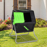 Vidaxx Komposttrommel 105 l 60x58x74 cm Polypropylen