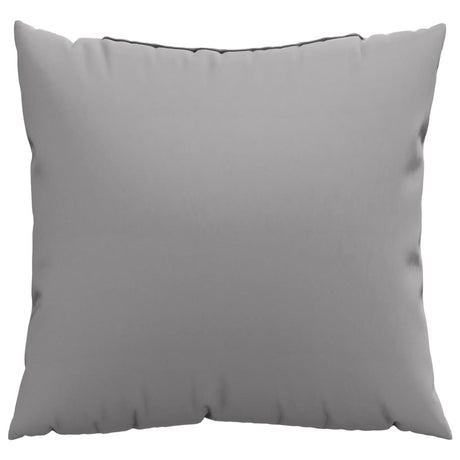 Vidaxx Sofakissen 4 Stück 40x40 cm Stoff grau