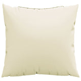 Vidaxx Sofakissen 4 Stück 40x40 cm Stoff cremefarben