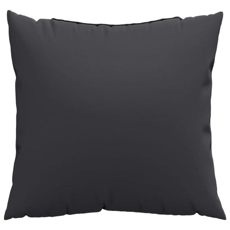 Vidaxx Sofakissen 4 Stück 40x40 cm Stoff schwarz