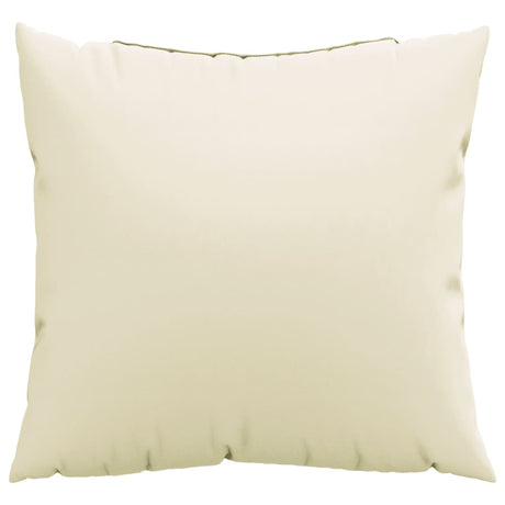 Vidaxx Sofakissen 4 Stück 50x50 cm Stoff cremefarben