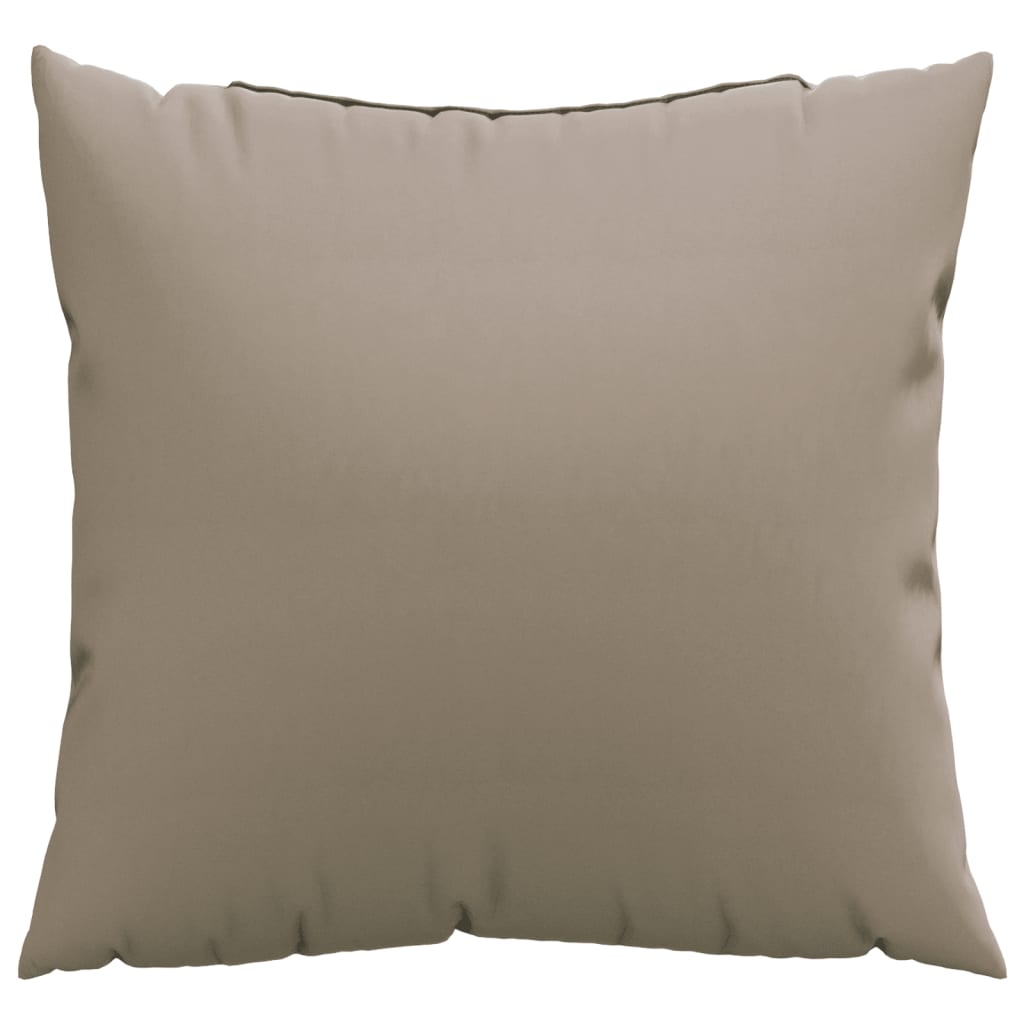 VidaXL Sofakissen 4 Stück 50x50 cm Stoff Taupe