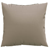 VidaXL Sofakissen 4 Stück 50x50 cm Stoff Taupe