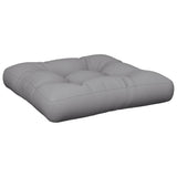 VidaXL Palettenkissen 50x50x12 cm Stoff grau