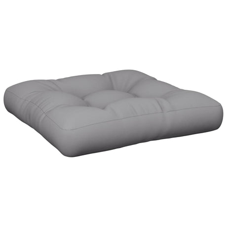 VidaXL Palettenkissen 50x50x12 cm Stoff grau
