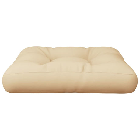VidaXL Palettenkissen 50x50x12 cm Stoff beige