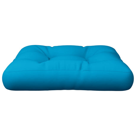 VidaXL Palettenkissen 50x50x12 cm Stoff blau