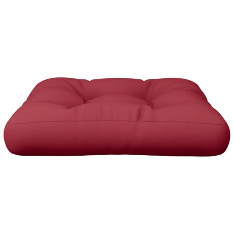 VidaXL Palettenkissen 50x50x12 cm Stoff weinrot