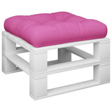 VidaXL Palettenkissen 50x50x12 cm Stoff rosa