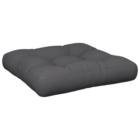 Vidaxx Palettenkissen 60x60x12 cm Stoff Anthrazit