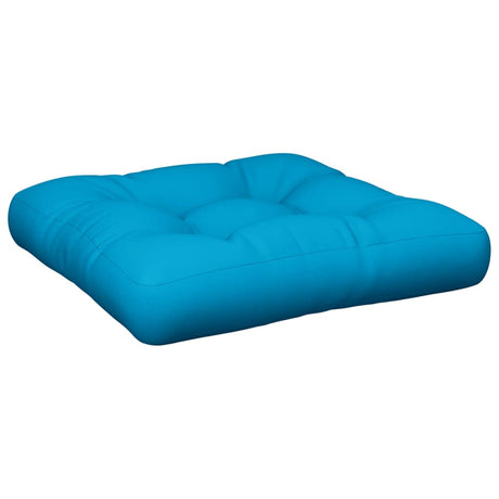 VidaXL Palettenkissen 60x60x12 cm Stoff blau