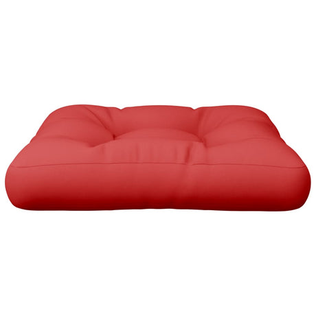 VidaXL Palettenkissen 60x60x12 cm Stoff rot
