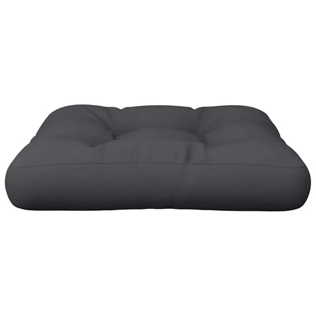 VidaXL Palettenkissen 60x60x12 cm Stoff schwarz