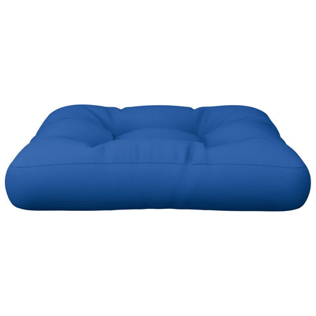VidaXL Palettenkissen 60x60x12 cm Stoff Königsblau