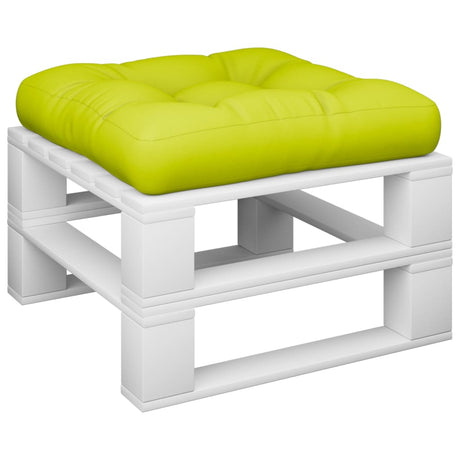 VidaXL Palettenkissen 60x60x12 cm Stoff hellgrün