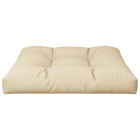 Vidaxl palletkussen 70x70x12 cm beige