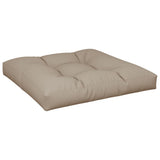VidaXL Palettenkissen 70x70x12 cm Stoff Taupe