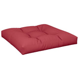 VidaXL Palettenkissen 70x70x12 cm Stoff weinrot