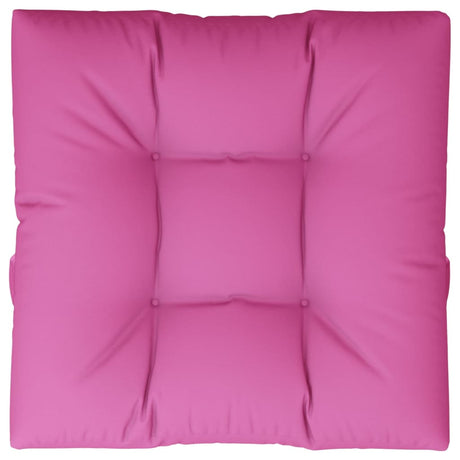 VidaXL Palettenkissen 70x70x12 cm Stoff rosa