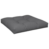 Vidaxl palletkussen 80x80x12 cm stof antracietkleurig