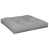 VidaXL Palettenkissen 80x80x12 cm Stoff grau