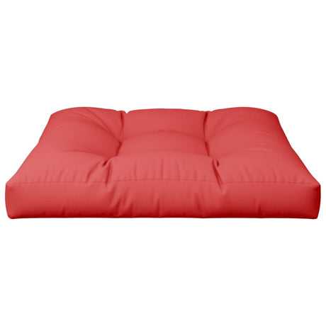 VidaXL Palettenkissen 80x80x12 cm Stoff rot