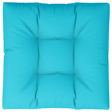 VidaXL Palettenkissen 80x80x12 cm Stoff Türkis