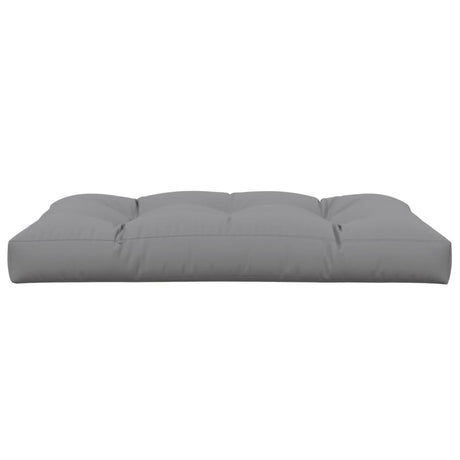 Vidaxl palletkussen 120x80x12 cm stof grijs