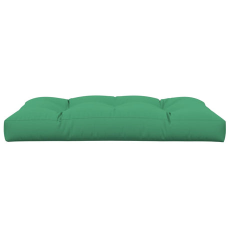 Vidaxl palletkussen 120x80x12 cm stof groen