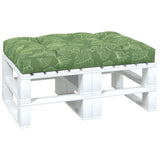 VidaXL Palettenkissen Blattmuster 120x80x12 cm Stoff