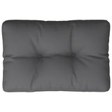 Vidaxx Palettenkissen 50x40x12 cm Stoff Anthrazit