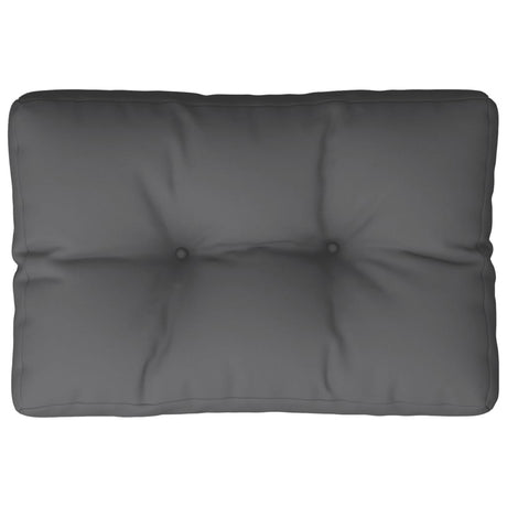 Vidaxx Palettenkissen 50x40x12 cm Stoff Anthrazit