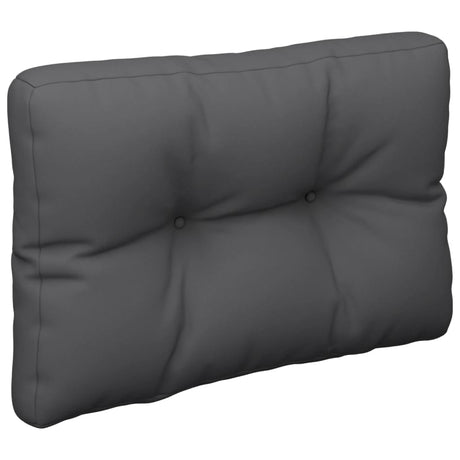 Vidaxx Palettenkissen 50x40x12 cm Stoff Anthrazit