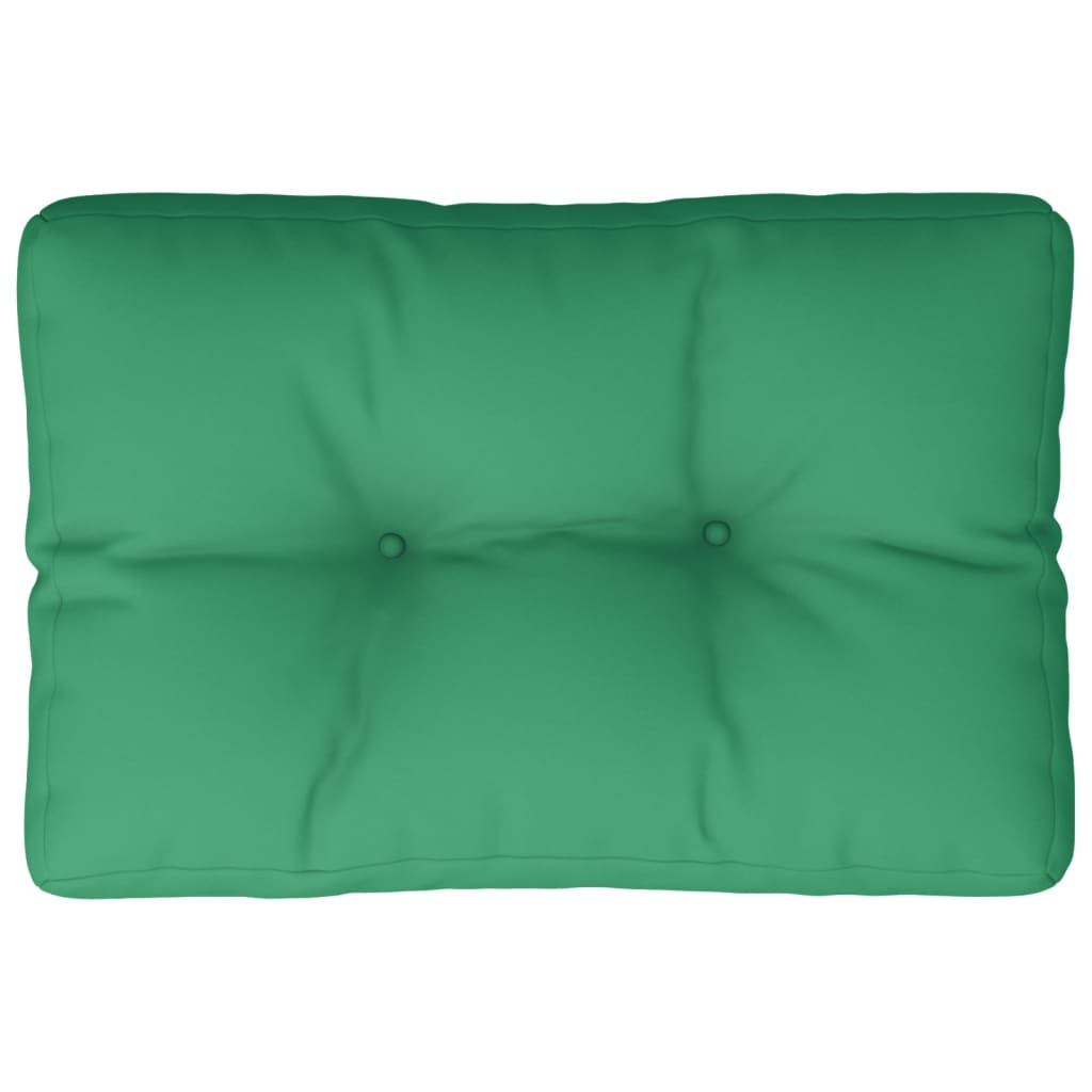 VidaXL Palettenkissen 50x40x12 cm Stoff grün