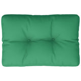 VidaXL Palettenkissen 50x40x12 cm Stoff grün