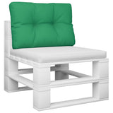 VidaXL Palettenkissen 50x40x12 cm Stoff grün
