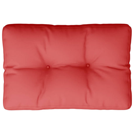 VidaXL Palettenkissen 50x40x12 cm Stoff rot
