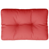 VidaXL Palettenkissen 50x40x12 cm Stoff rot