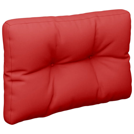VidaXL Palettenkissen 50x40x12 cm Stoff rot