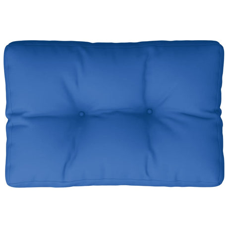 VidaXL Palettenkissen 50x40x12 cm Stoff Königsblau