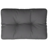 Vidaxx Palettenkissen 60x40x12 cm Stoff Anthrazit